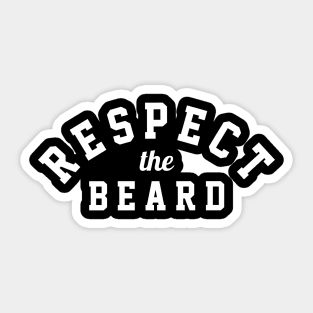 Respect the Beard Sticker
